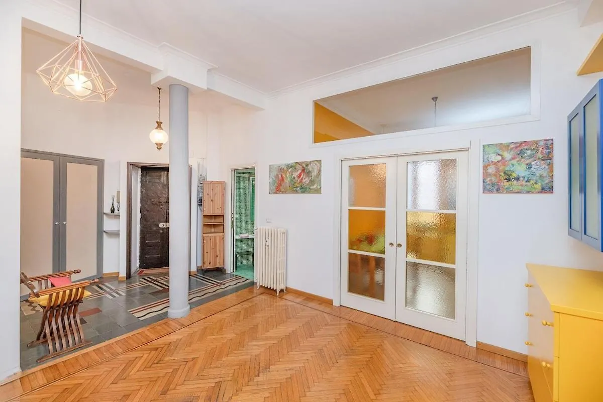 Mondrian Style House Apartment Milan Italy