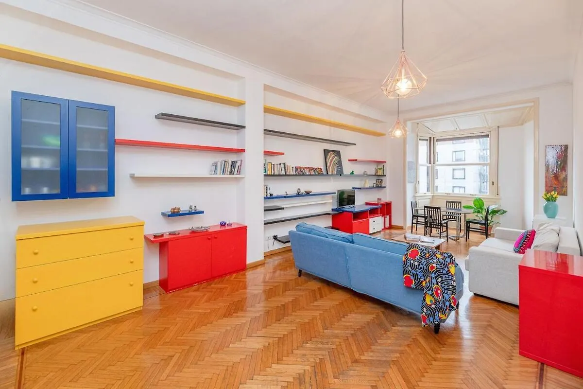 Mondrian Style House Lejlighed Milano Italien